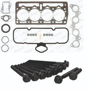 KIT GUARNIZIONI TESTATA SERIE SMERIGLIO + BULLONI ADATTI PER FIAT PANDA 900 - Imagen 1 de 6
