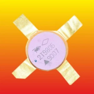2T980B SILICIO SOVIÉTICO NPN TRANSISTOR CHAPADO EN ORO 250W 15A = KT980B - Imagen 1 de 3