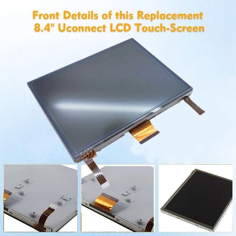 For 2013 - 2017 Dodge Charger RAM Car 8.4" Uconnect LCD Monitor Touch Screen New Foto 1 de 4