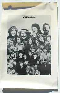 Vintage The Beatles (Paul McCartney, John Lennon) In-Store Werbeschild Poster - Bild 1 von 2