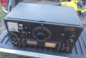 WW2 EJÉRCITO MILITAR RADIO HF RECEPTOR HRO - Imagen 1 de 5
