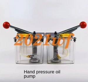1PC NEW Hand Oil Pump L5P-5LR CNC Lathe Manual Electric Lubrication Pump Manual - Picture 1 of 5