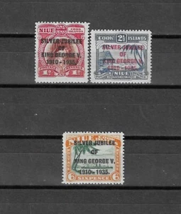 NIUE 1935 SG 69/71 MNH - Picture 1 of 1