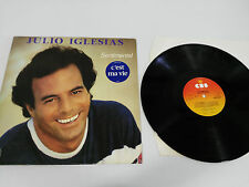 Julio iglesias Sentimental LP 12 " CBS 1980 Holland Original Ed Sung IN French