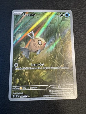 Feebas - Illustration Rare SV08: Surging Sparks 198/191 NM - Image 1 of 2