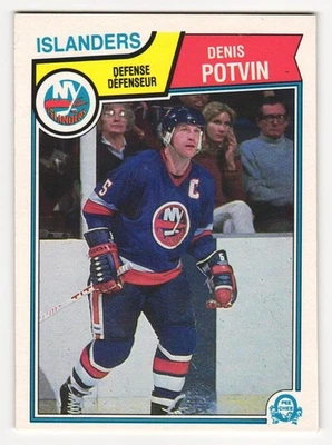 1983-84 O-Pee-Chee Denis Potvin #16 Islanders - Image 1 of 2