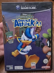 Disney's Donald Duck Quack Attack (Nintendo Gamecube Game) UK PAL CIB w/ Manual - Picture 1 of 3