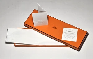 HERMES Caja de Regalo Vacía Corbata Bufanda Calcetines con Pañuelo y Papeles 14,75 x 5 x 1 Pulgada - Imagen 1 de 10