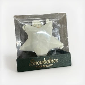 Department 56 Snowbabies Snow Baby Star Bright 7990-1 ornamento nuovo con scatola - Foto 1 di 4