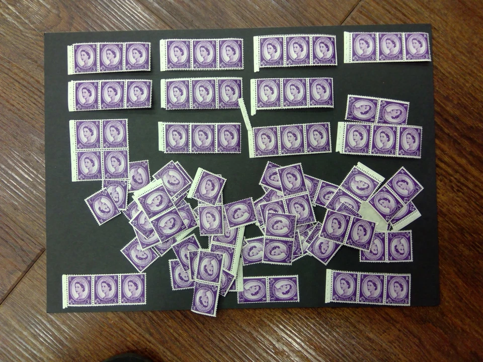 SG 615 PHOS 1960 BANDA CENTRAL 3D invertida buenos perfs cat 480 £ mnh Foto 1 de 1