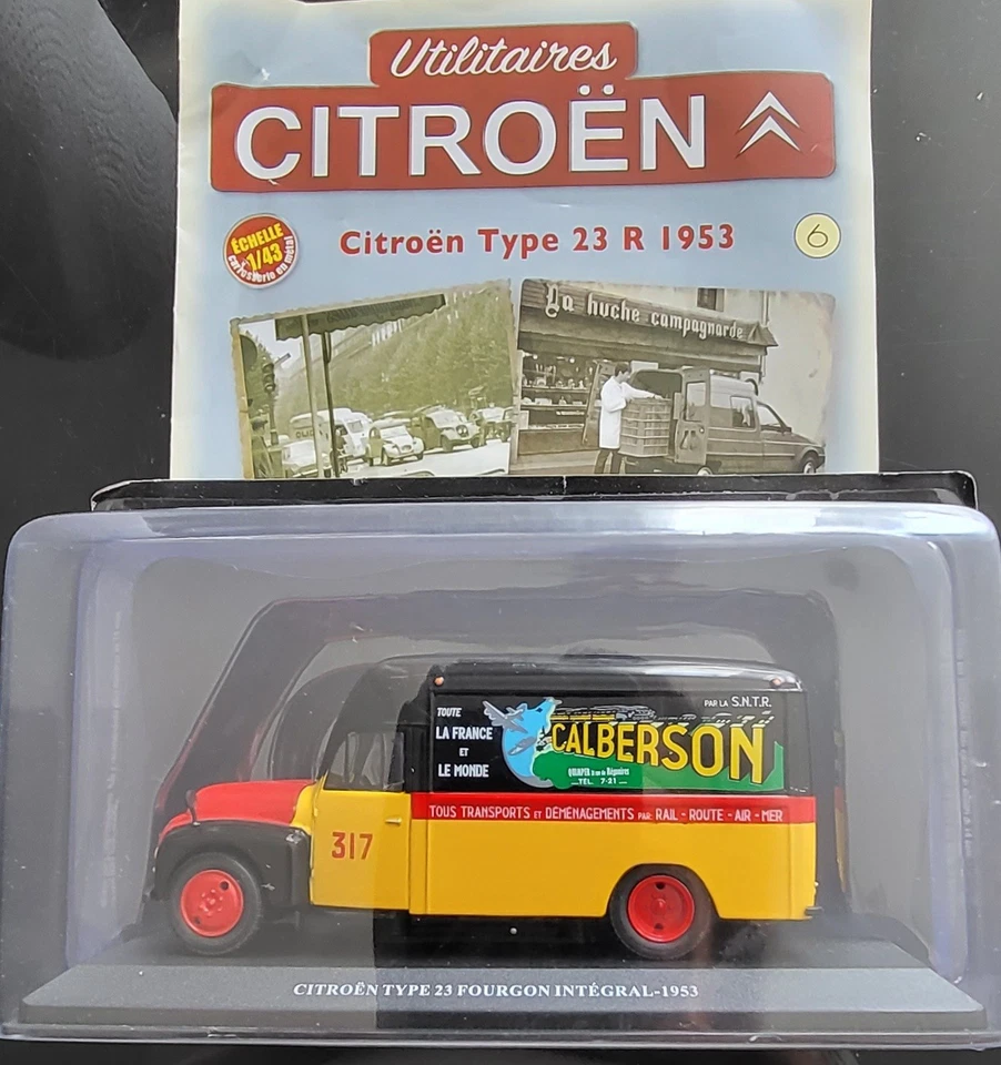 CITROEN TYPE 23 FOURGON INTEGRAL 1953   1/43   ALTAYA 3 - Photo 1/1