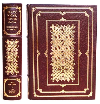 Harrison E Salisbury / Black Night White Snow / WW II Russian Finland Franklin  Foto 1 de 2
