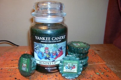 yankee candle 22oz JAR BUNDLE UP + 6 TARTS - Image 1 of 4