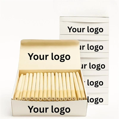 Tubos de cigarrillos orgánicos tubos de filtro estrella paquete de 5 de 200 tubos vacíos para inyector Foto 1 de 4