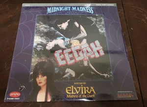 Rare Brand New Sealed! EEGAH: MIDNIGHT MADNESS LASERDISC Hosted BY ELVIRA W9 - Picture 1 of 14
