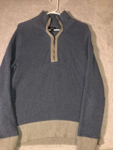 Suéter Patagonia Hombre Talla Mediana Azul Manga Larga - Imagen 1 de 6