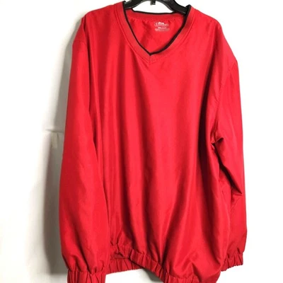 Camisa pulóver de golf PGA Tour Performance talla XXL forro de malla roja mecha húmeda Foto 1 de 4