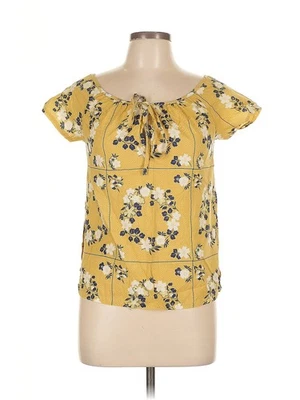 Blusa Earl Jean Mujer Amarilla Manga Corta L Foto 1 de 4