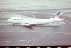 SLIDE AIR FRANCE AIRINES  B-747 CARGO   DUPLICATE SEE DESCRIPTION BELOW  10503 - Picture 1 of 3