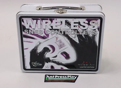 Messiah Super Nintendo SNES Limited Ed. Wireless Controllers Lunchbox Set BNIB - Image 1 of 4