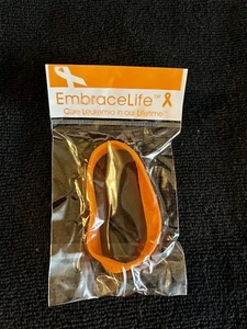 Embrace Life “Cure Leukemia In Our Lifetime” Wristband - Picture 1 of 5