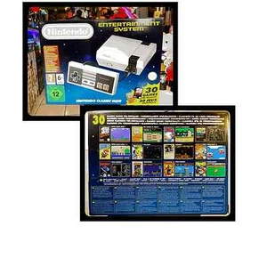 Nintendo Nes Mini Classic 30 Games Preinstallati First Release 2016 Brand New - Picture 1 of 3