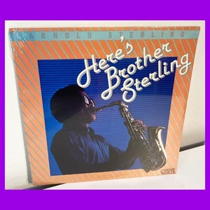 Sealed! ARNOLD STERLING "Here's Brother Sterling" LP 1982 Jazz Funk Soul VINYL - Foto 1 di 3