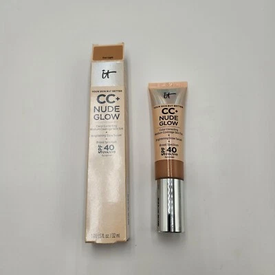 IT Cosmetics CC+ Nude Glow Lightweight Foundation SPF40, Fair Light Exp 6/25 - Image 1 of 4