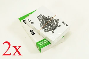 2x 54 Hojas Cartas MY2 Plástico Juego de Cartas Rey Juego Poker - Imagen 1 de 4
