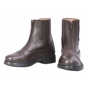 TUFFRIDER Children's Starter Front Zip Paddock Mocha Boots (3040-118) - Picture 1 of 4
