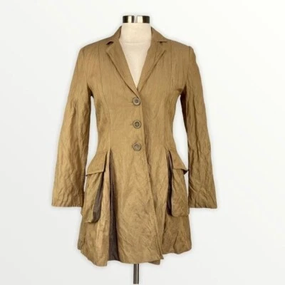 CAbi Womens Treasure Hunter Collector 840 Steampunk Trench Coat size Small - Image 1 of 4
