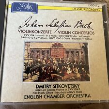 NOVALIS FULL SILVER Bach SITKOVETSKY Violin (CD, 1987, SWITZERLAND)