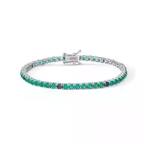 Comete Bracciale Tennis Uomo Argento 925 Misura 20 cod. UBR 1254 M20 - Foto 1 di 2