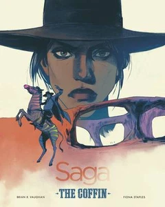 SAGA #43 PLUS 1:100 COLOR PRINT VAUGHN STAPLES IMAGE 2017 SEALED NM - Picture 1 of 3