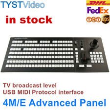TYST 4M/E Advanced Panel Video Swicher USB MIDI Protocol for Vmix TV Broadcast 