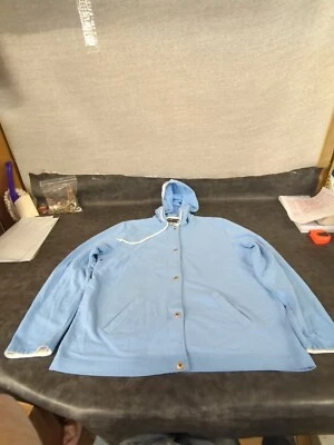 Sag Harbor Sport Women's Hoodie Cardigan Snap On Size M - Image 1 of 4