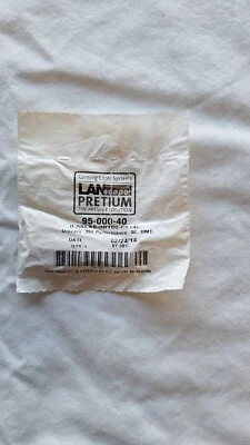 CORNING 95-000-40 Unicam Connector, SC, 62.5 µm Multimode - 8 Pack - Image 1 of 2