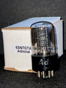 6SN7GTA  ADMIRAL Double Triode Tube (tested)
