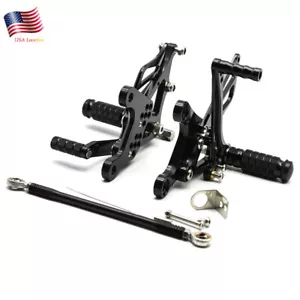 For Ninja ZX6R ZX636 2005-2008 Rearset Footrest Footpeg GP Shift Brake - Picture 1 of 7