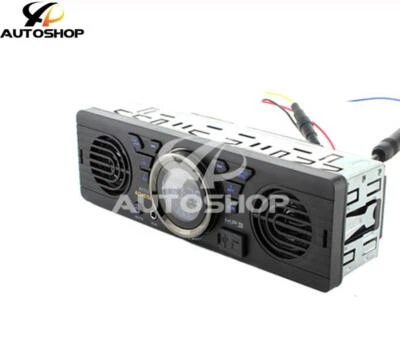 Stereo Radio Player Bluetooth Single Din MP3 USB FM TF Car Audio In-Dash Units - Image 1 of 4