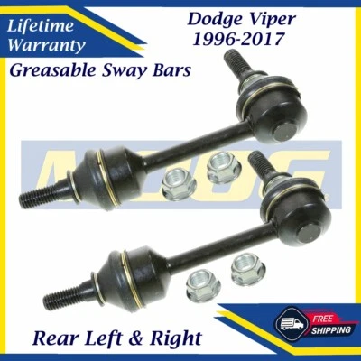 MOOG OEM Greasable Rear Sway Bars For 1996-2017 Dodge Viper Lifetime Warranty - Image 1 of 4