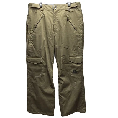 Pantalones de nieve RIDE SNOWBOARD para hombre XL esquí snowboard caqui verde 36-42x41 Foto 1 de 4