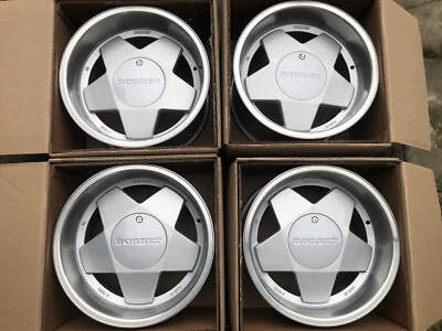 4x New Borbet A 9x16 5x120 Retro Wheels BMW E28 E39 E24 7 5/H 7/1 Classic - Image 1 of 4