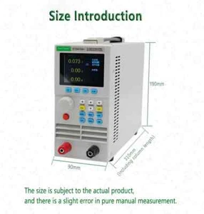 Programmierbarer Digitaler DC Last Elektronischer Batterietester Lastmessgerät - Picture 1 of 15