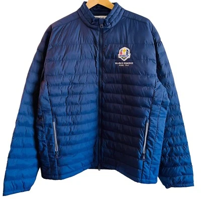 CHAQUETA ACOLCHADA DE GOLF PETER MILLAR RYDER CUP MARCO SIMONE AZUL XL TEAM USA BALLMARK Foto 1 de 4