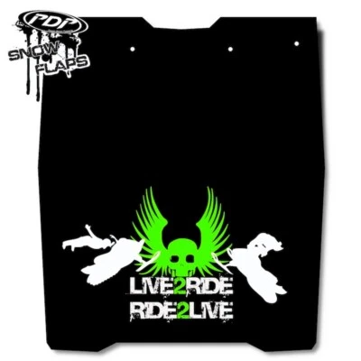 2013+ Ski Doo Renegade X, X-RS, Summit moto de nieve aleta de nieve por PDP SF-XMSL2R17 Foto 1 de 4