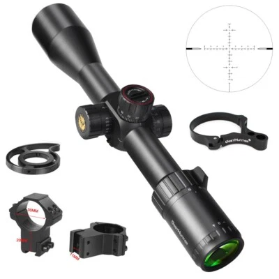 WestHunter HD 4-16X44 SFP Hunting Scopes Wide Field of View Long Distance Sight