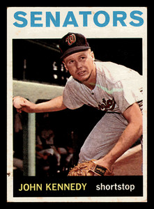 1964 Topps John Kennedy RC Rookie Washington Senators #203 VG-EX