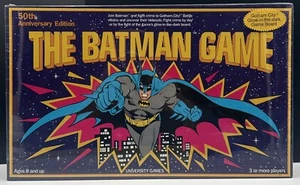 The Batman Board Game 50th Anniversary 1989 University Games Factory Sealed - Imagen 1 de 9