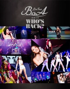 New Blu-ray BoA -LIVE TOUR 2014 WHO'S BACK?- from Japan - Picture 1 of 1